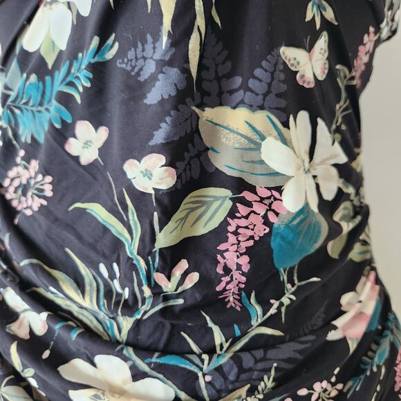 Kate Spade NY Women's Playa Carmen Bandeau Halter One-Piece Swimsuit Black - Picture 6 of 9